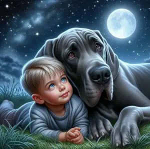Kind und Hund 2